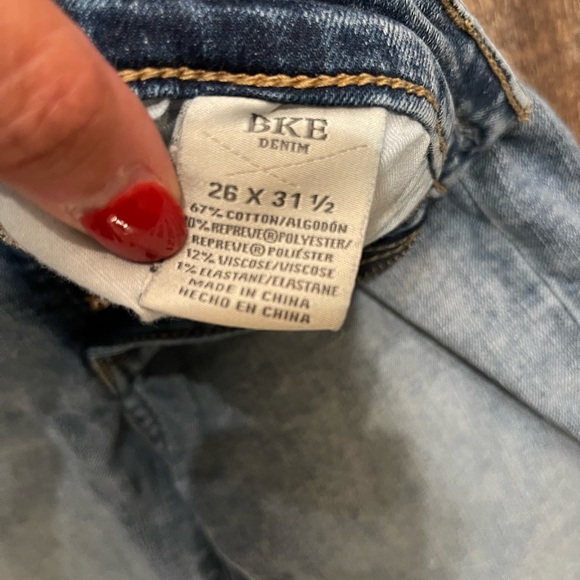 Parker Blue Straight Leg Jeans Versatile Denim - Picture 3 of 3